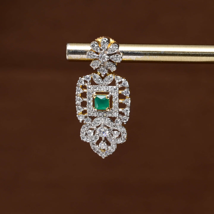 CZ Diamond Finish Earrings