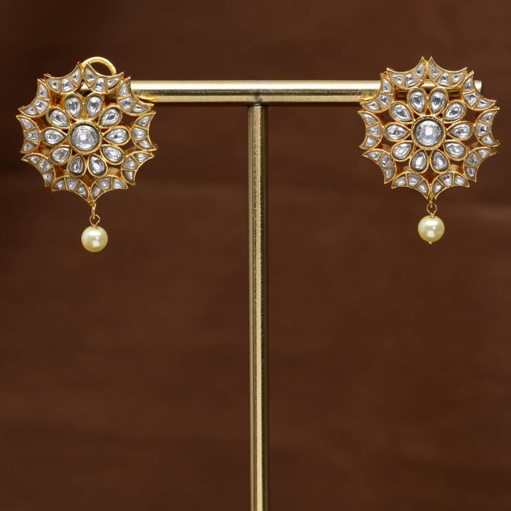 Kundan Stud Earrings