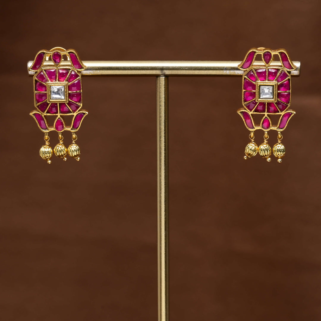 Kundan Stud Earrings