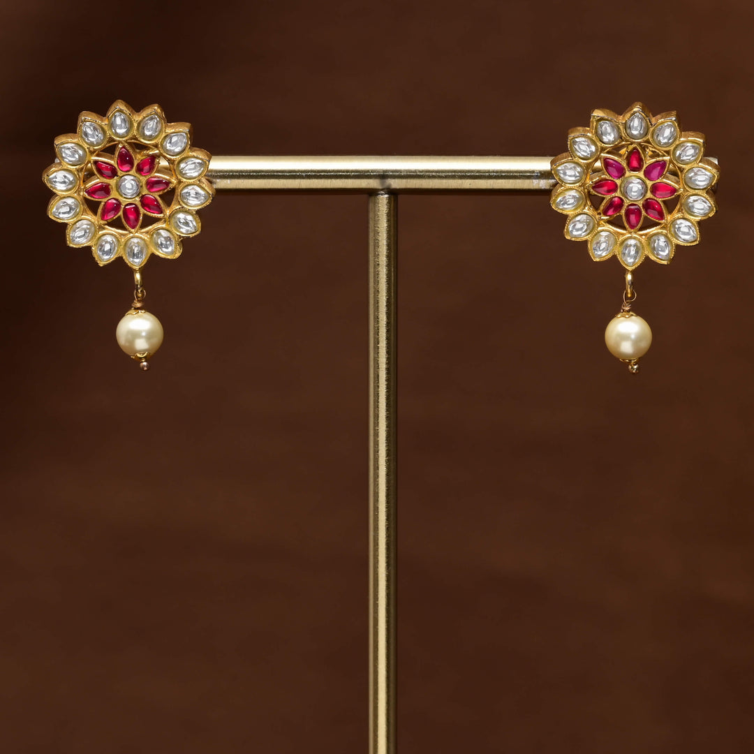 Kundan Stud Earrings