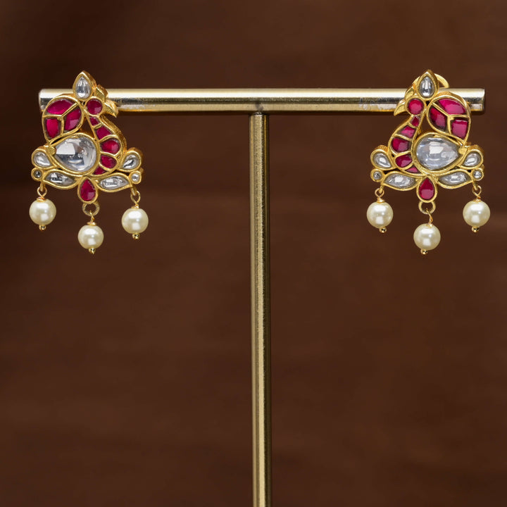 Kundan Stud Earrings