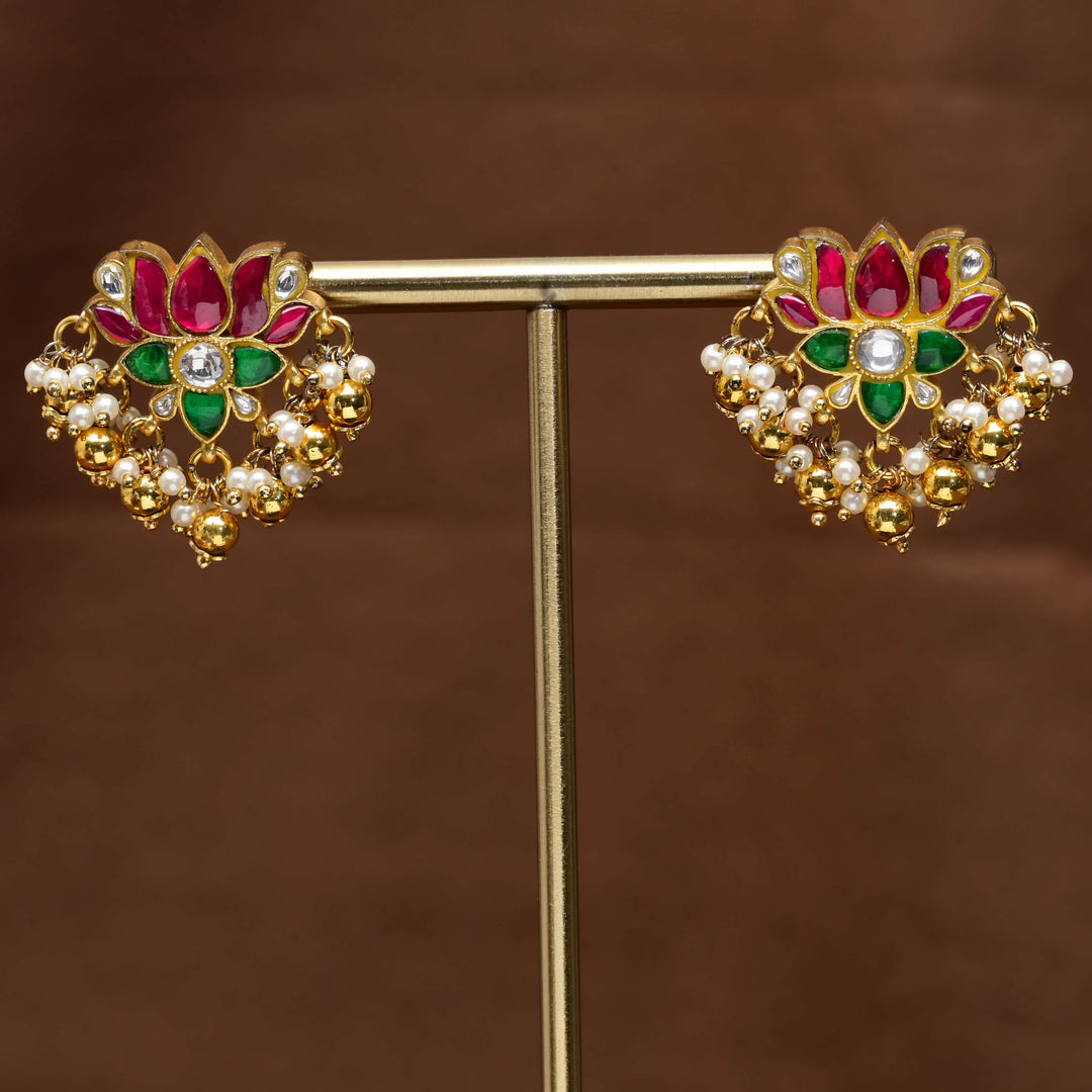 Kundan Stud Earrings