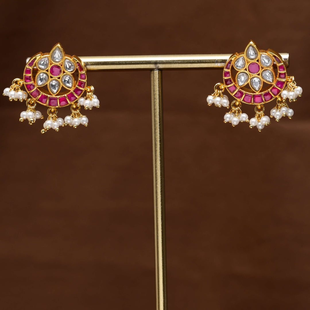 Kundan Stud Earrings