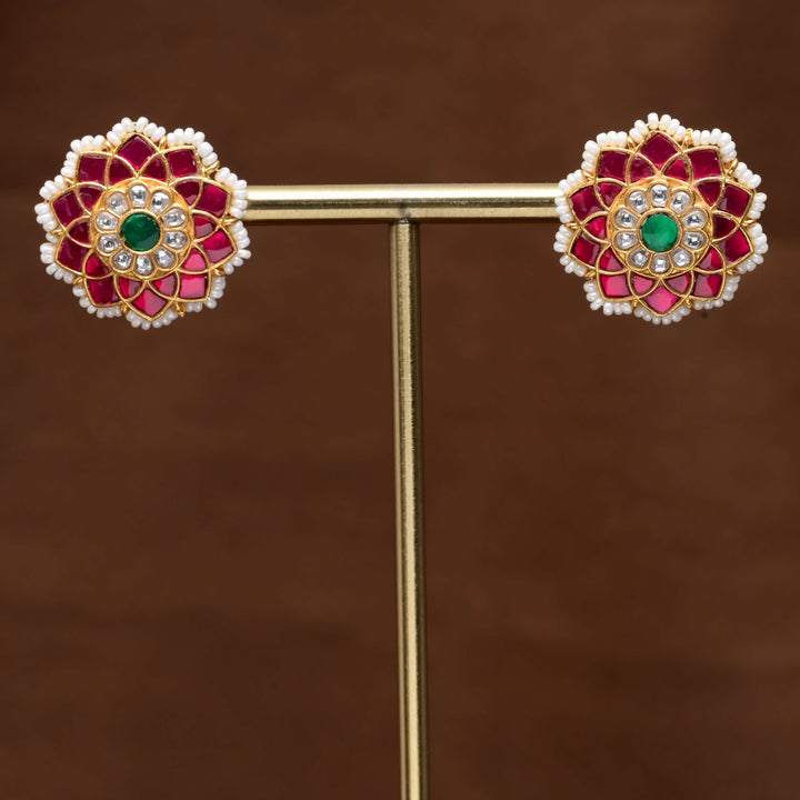 Kundan Stud Earrings
