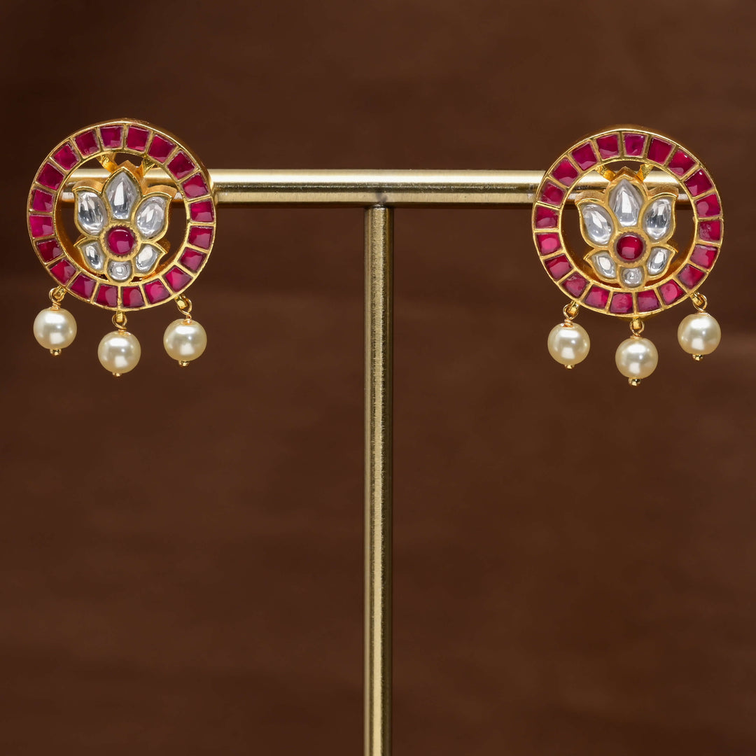 Kundan Stud Earrings