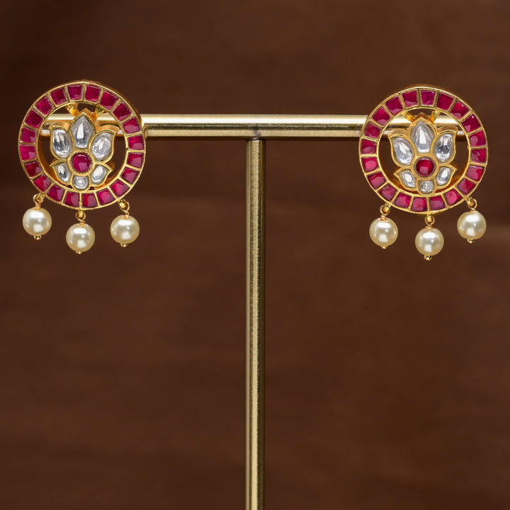 Kundan Stud Earrings