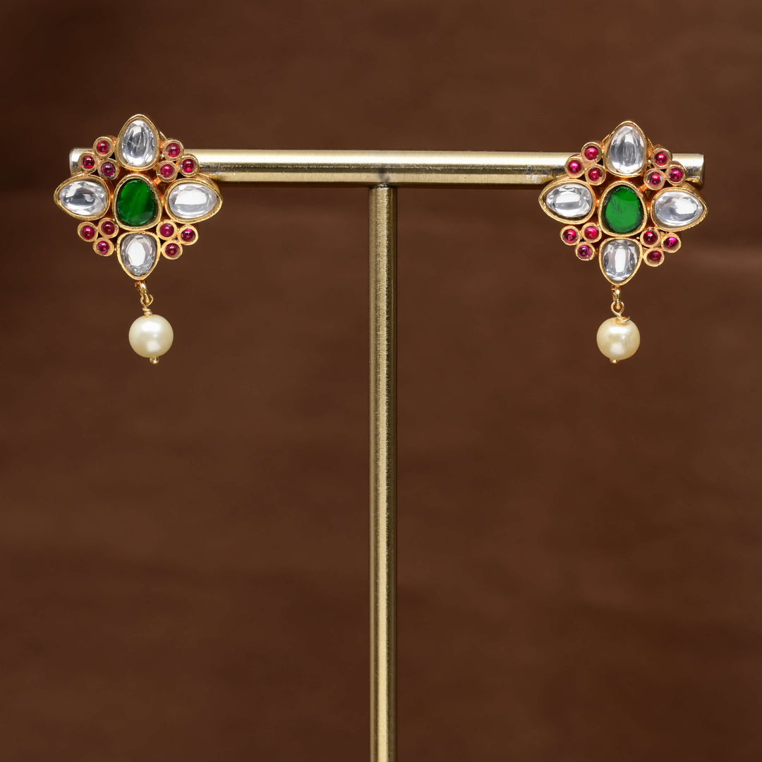 Kundan Stud Earrings