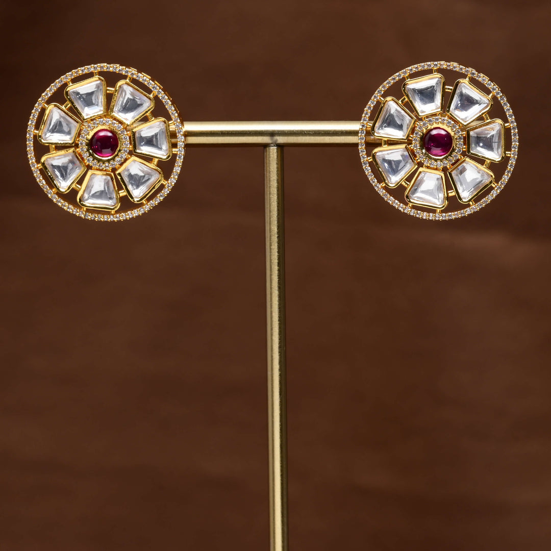 Kundan Stud Earrings
