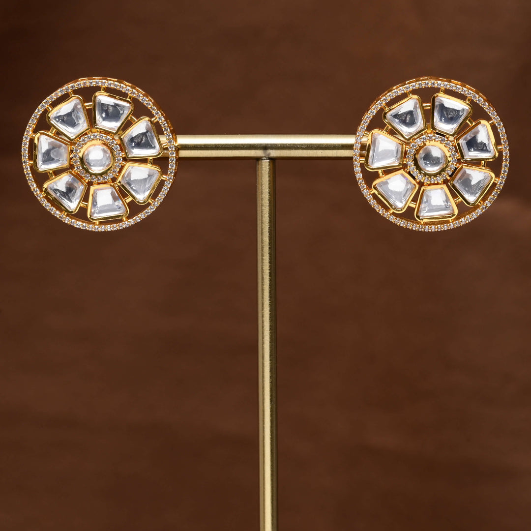 Kundan Stud Earrings