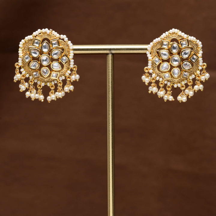 Kundan Stud Earrings