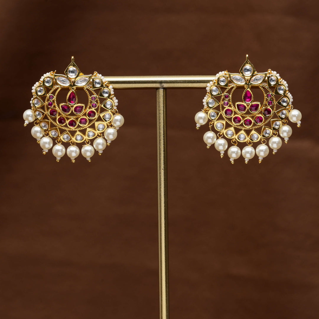 Kundan Stud Earrings