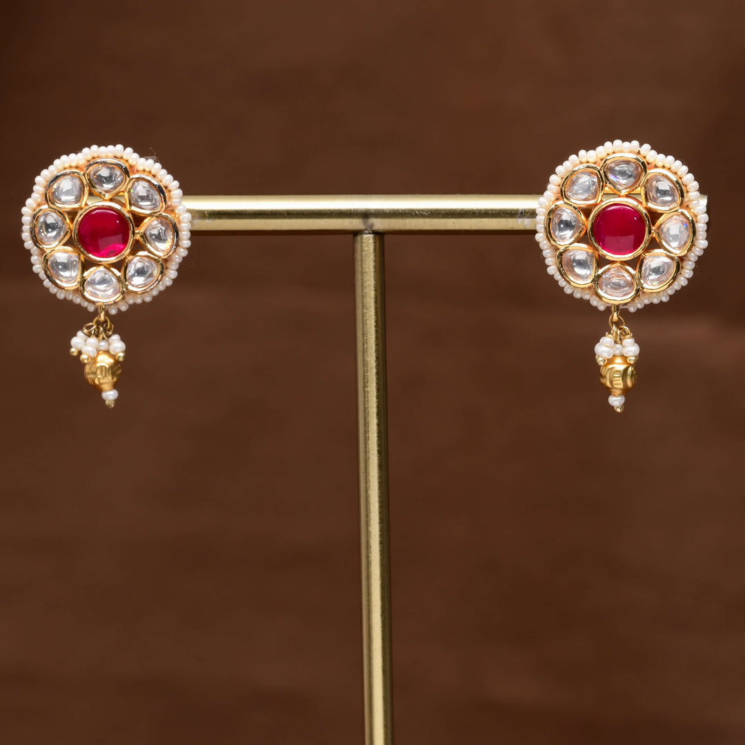 Kundan Stud Earrings