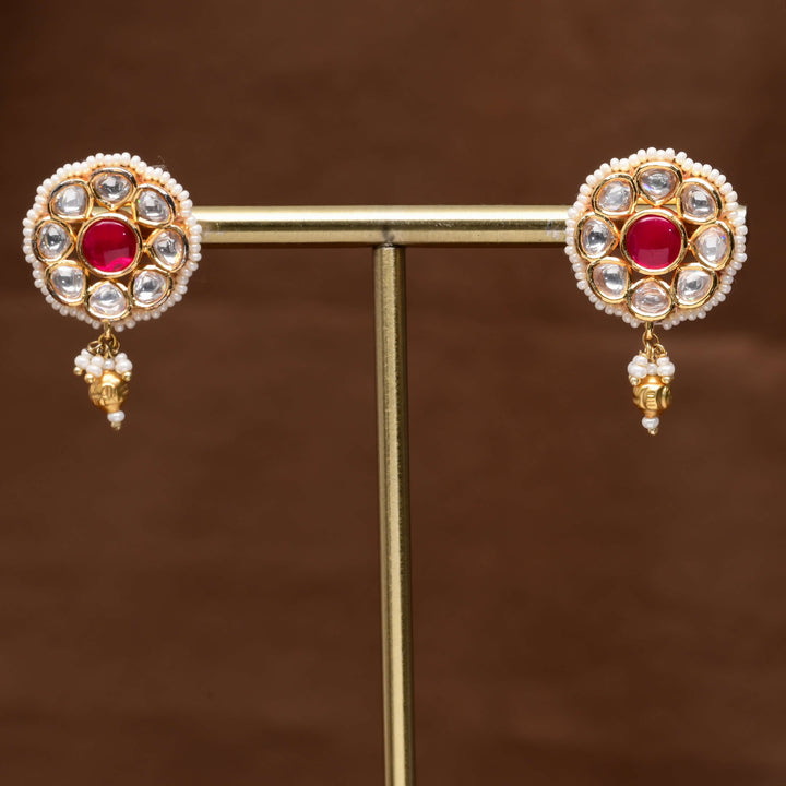 Kundan Stud Earrings