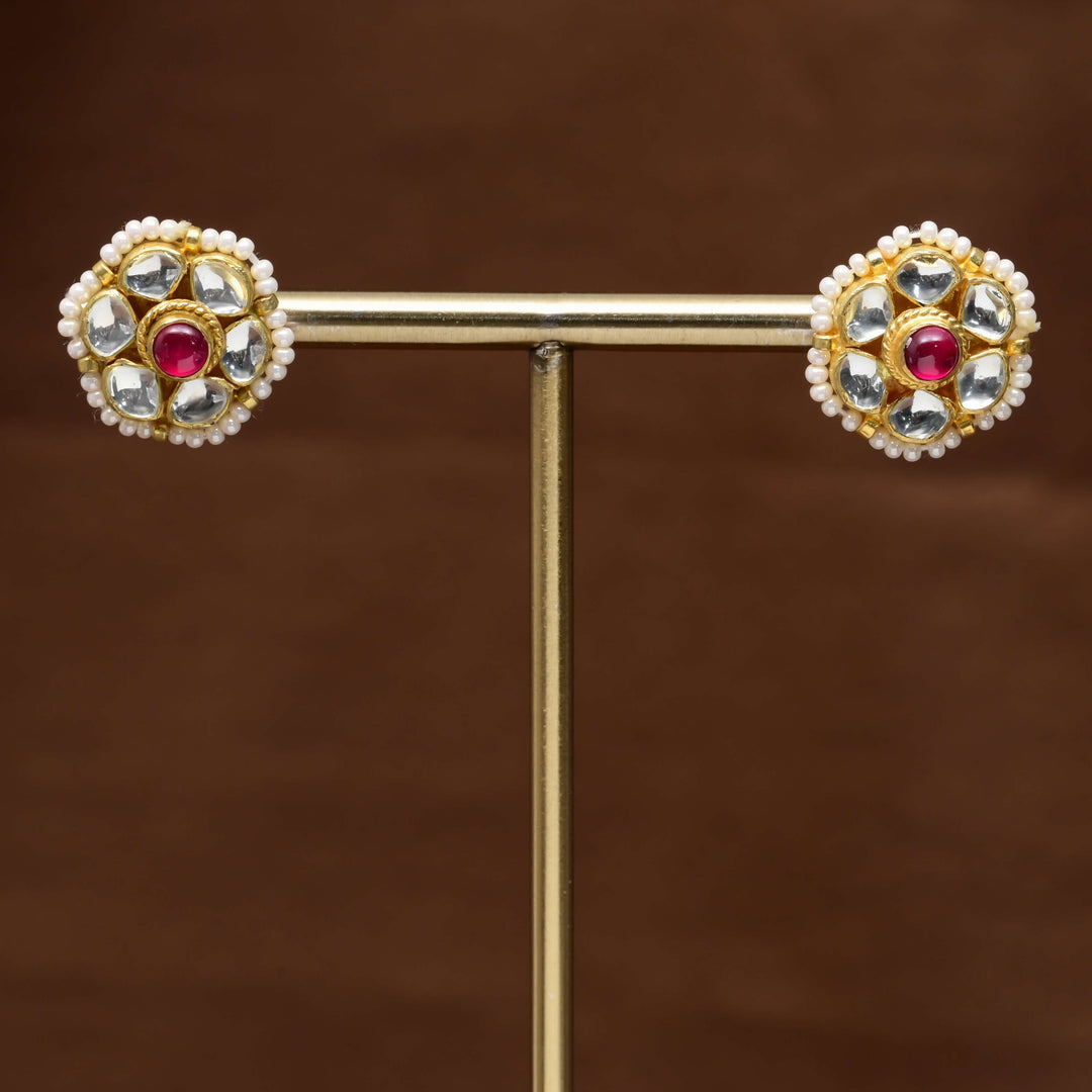 Kundan Stud Earrings