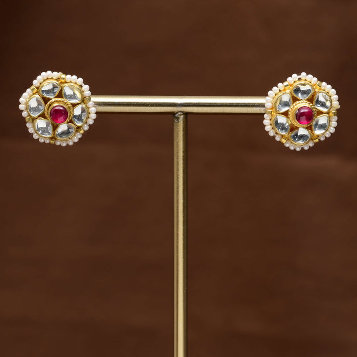 Kundan Stud Earrings