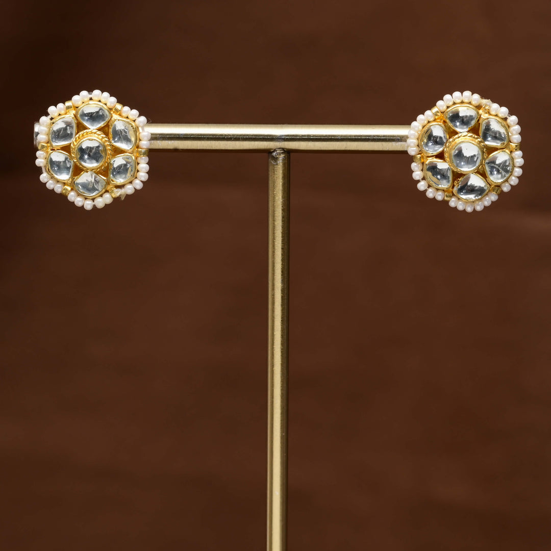 Kundan Stud Earrings