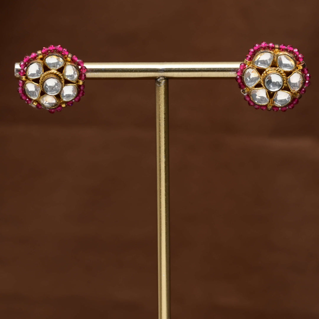 Kundan Stud Earrings