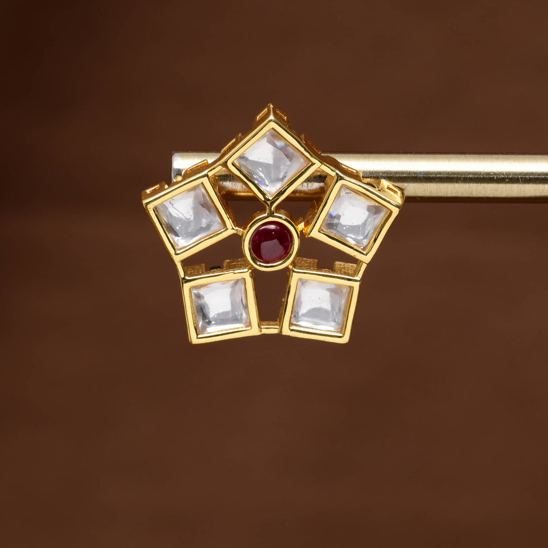 Kundan Stud Earrings