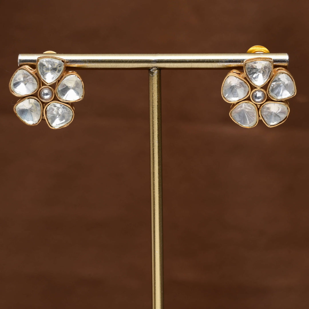 Kundan Stud Earrings