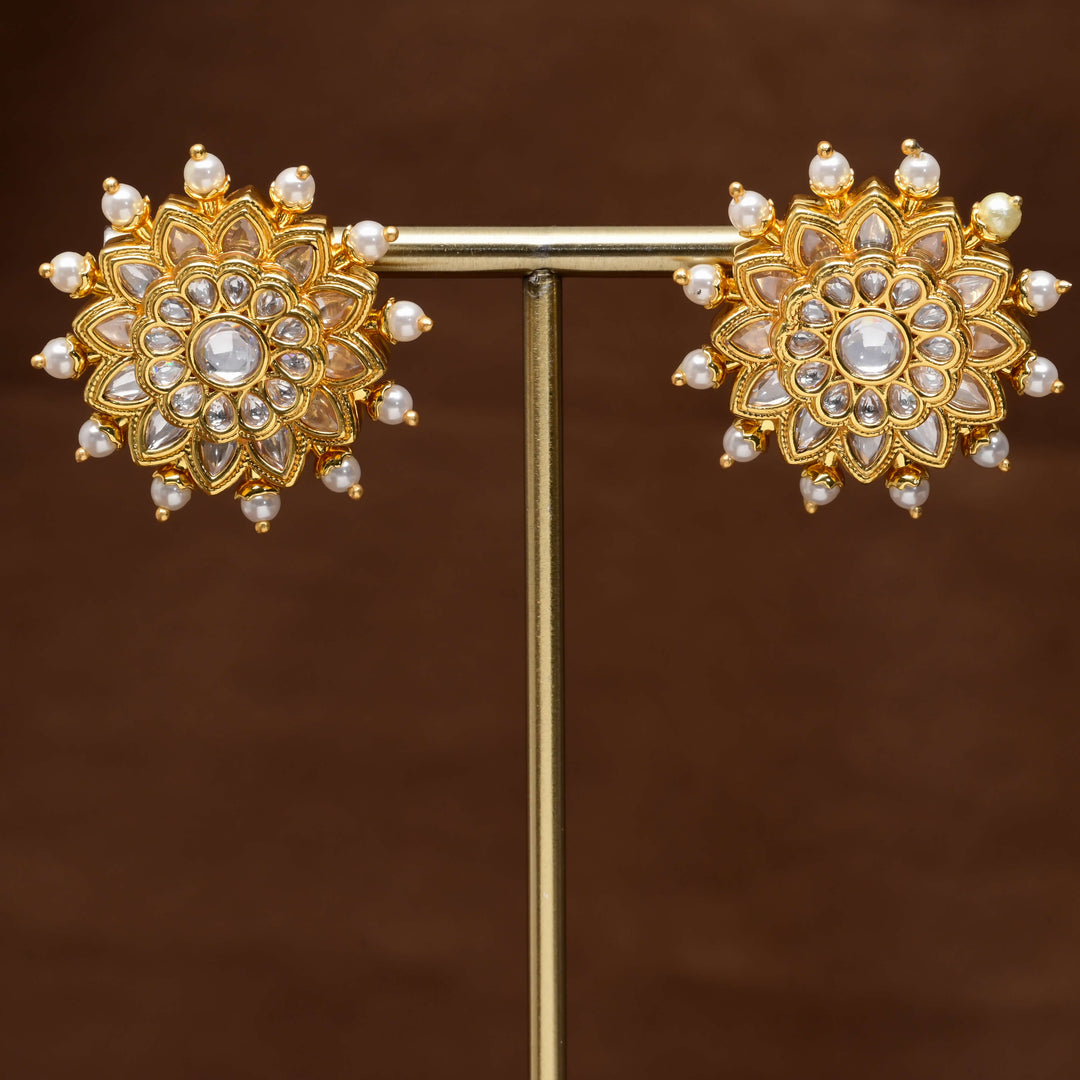 Kundan Stud Earrings