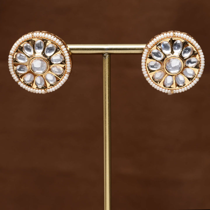 Kundan Stud Earrings