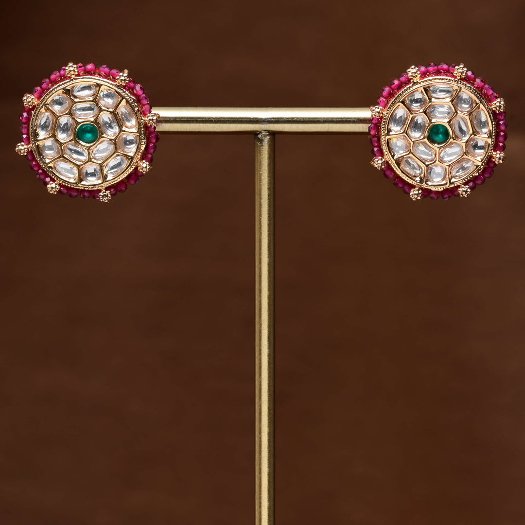 Kundan Stud Earrings