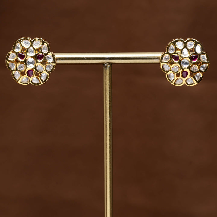 Kundan Stud Earrings