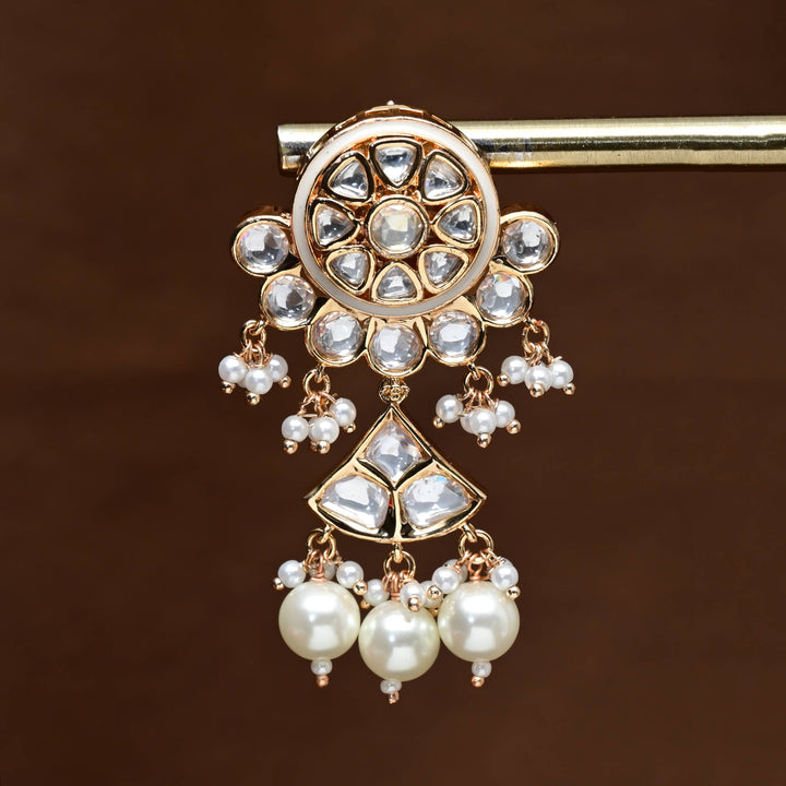 Moissanite Jhumka Earrings