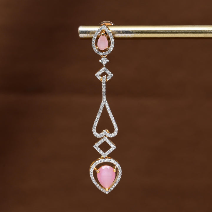 CZ Diamond Finish Earrings