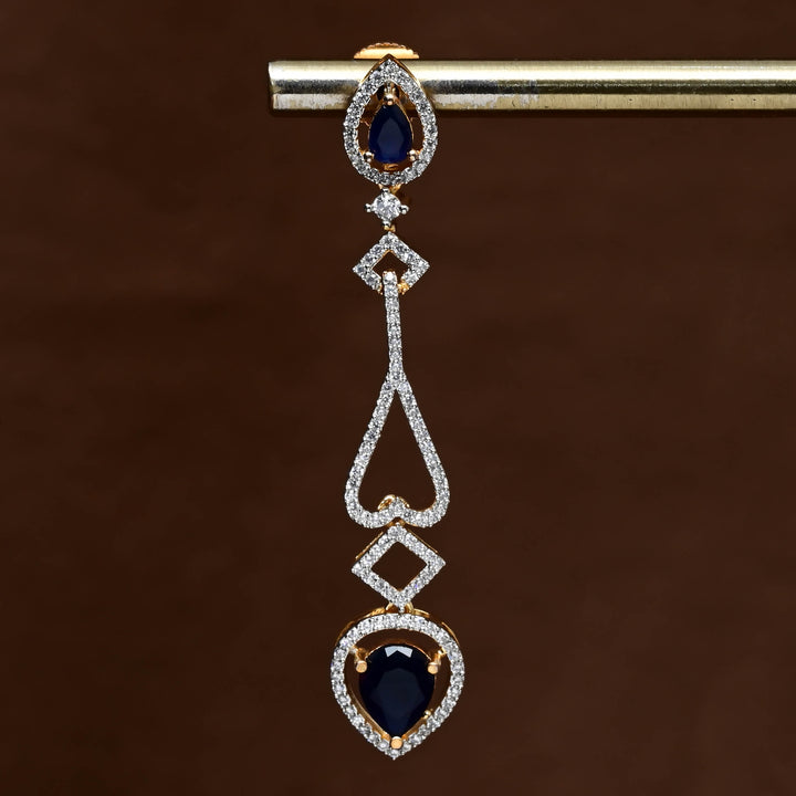 CZ Diamond Finish Earrings