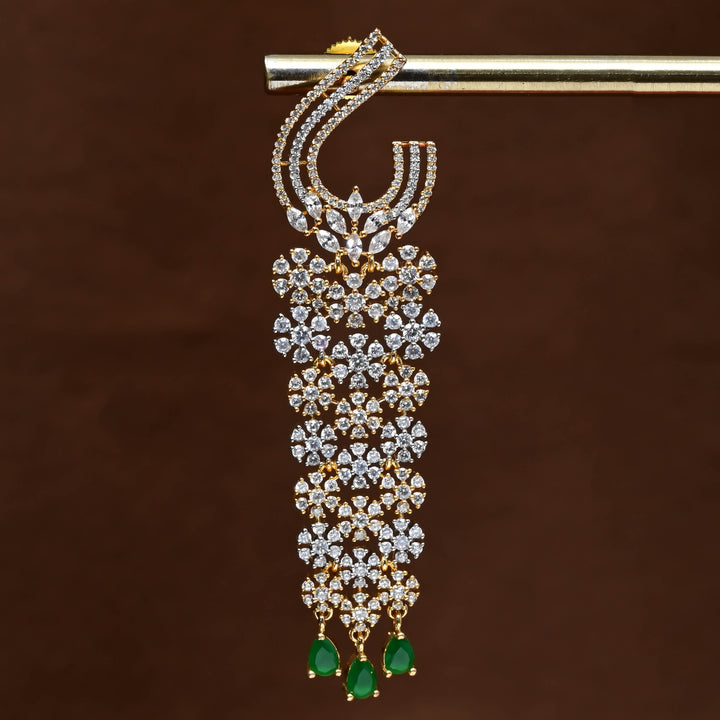 CZ Diamond Finish Earrings