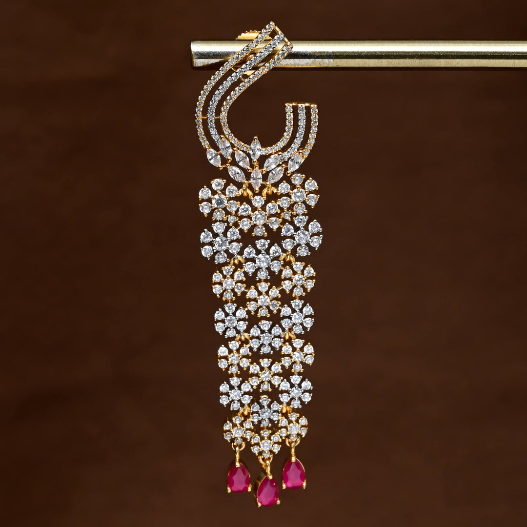 CZ Diamond Finish Earrings