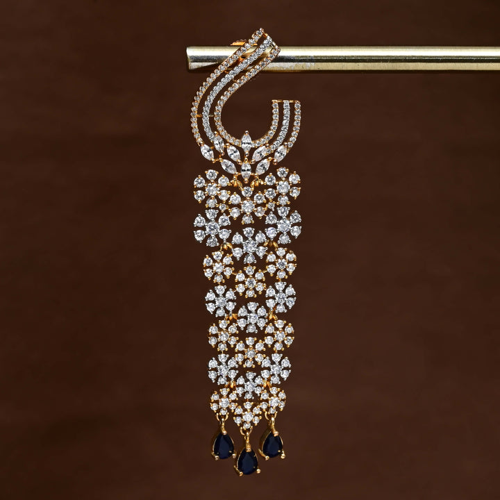 CZ Diamond Finish Earrings
