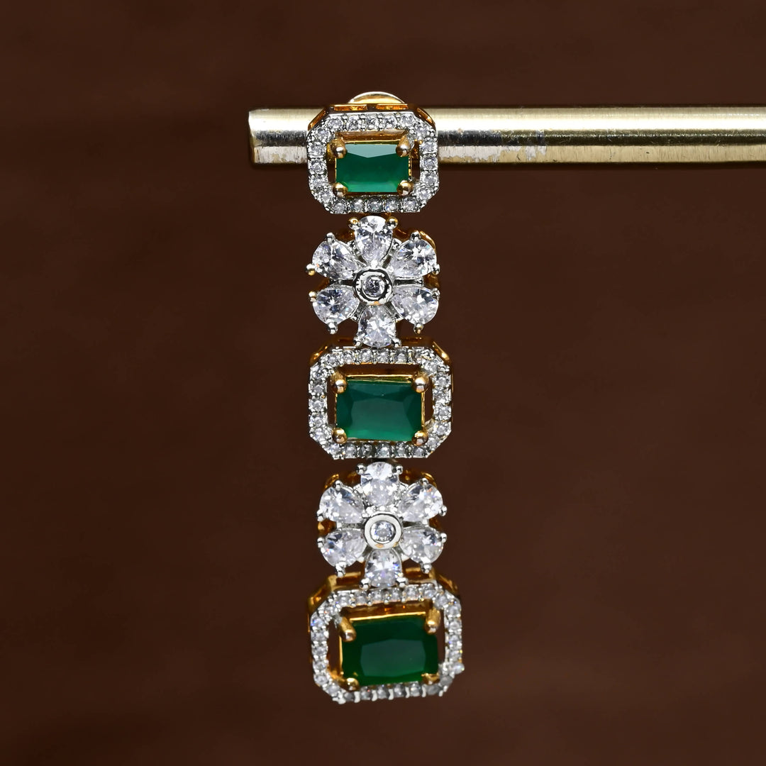 CZ Diamond Finish Earrings