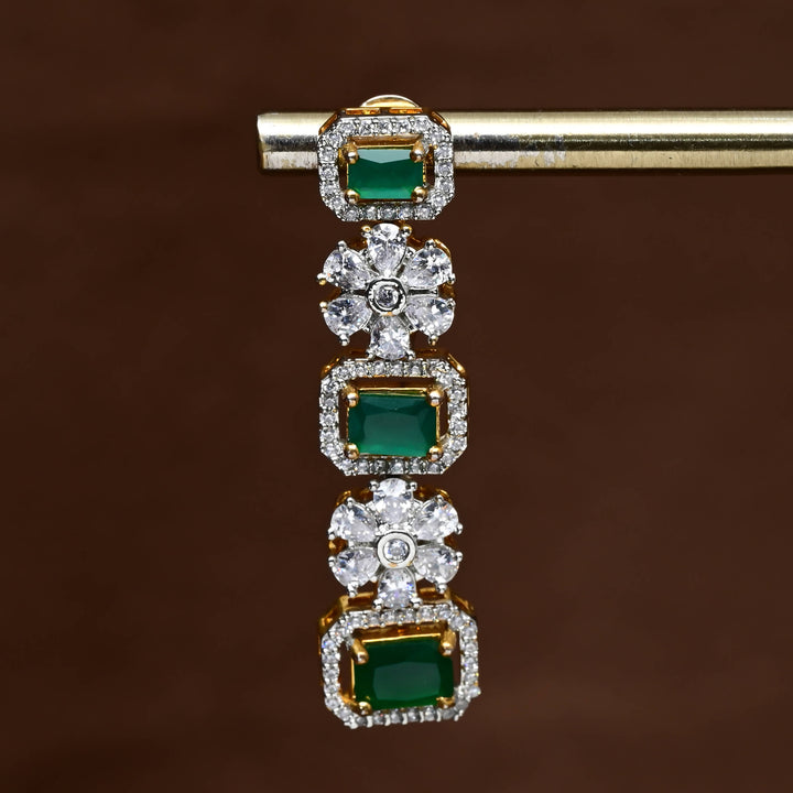 CZ Diamond Finish Earrings