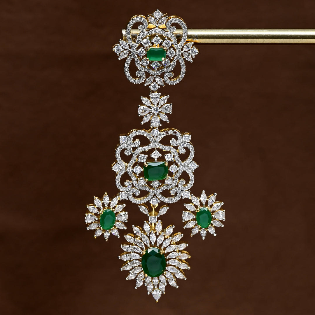 CZ Diamond Finish Earrings