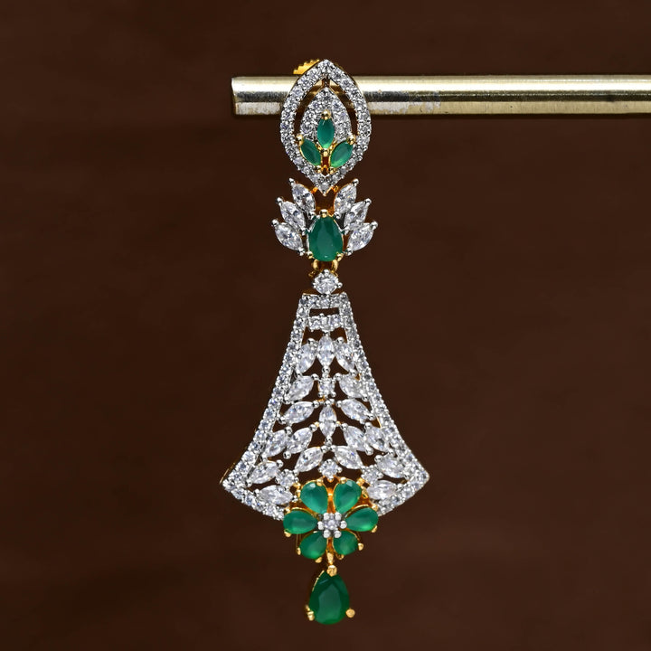 CZ Diamond Finish Earrings