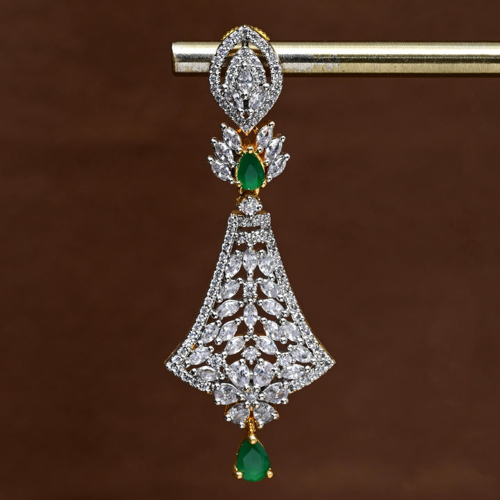 CZ Diamond Finish Earrings