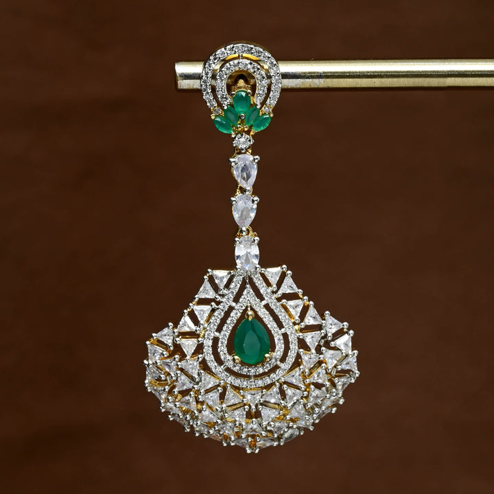CZ Diamond Finish Earrings