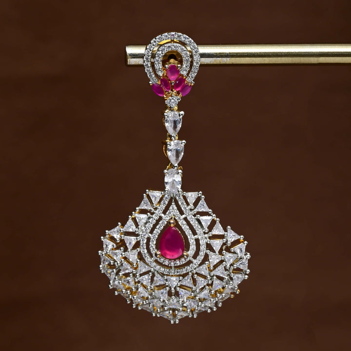CZ Diamond Finish Earrings