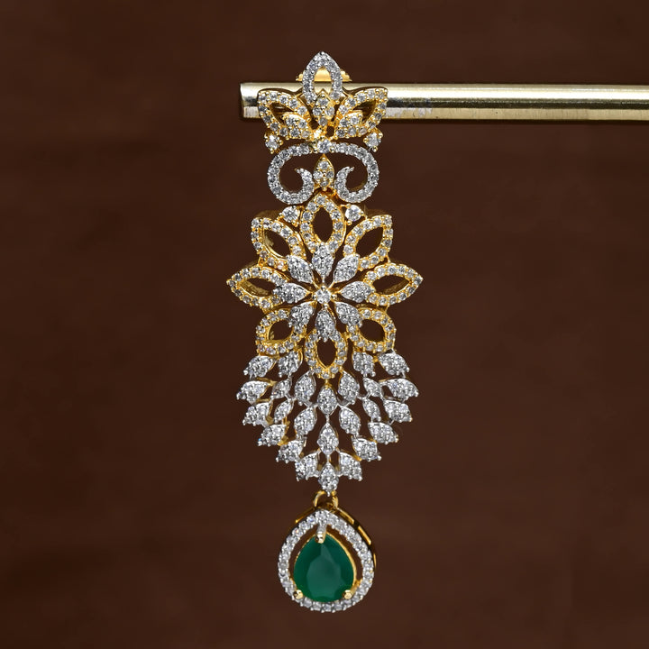 CZ Diamond Finish Earrings