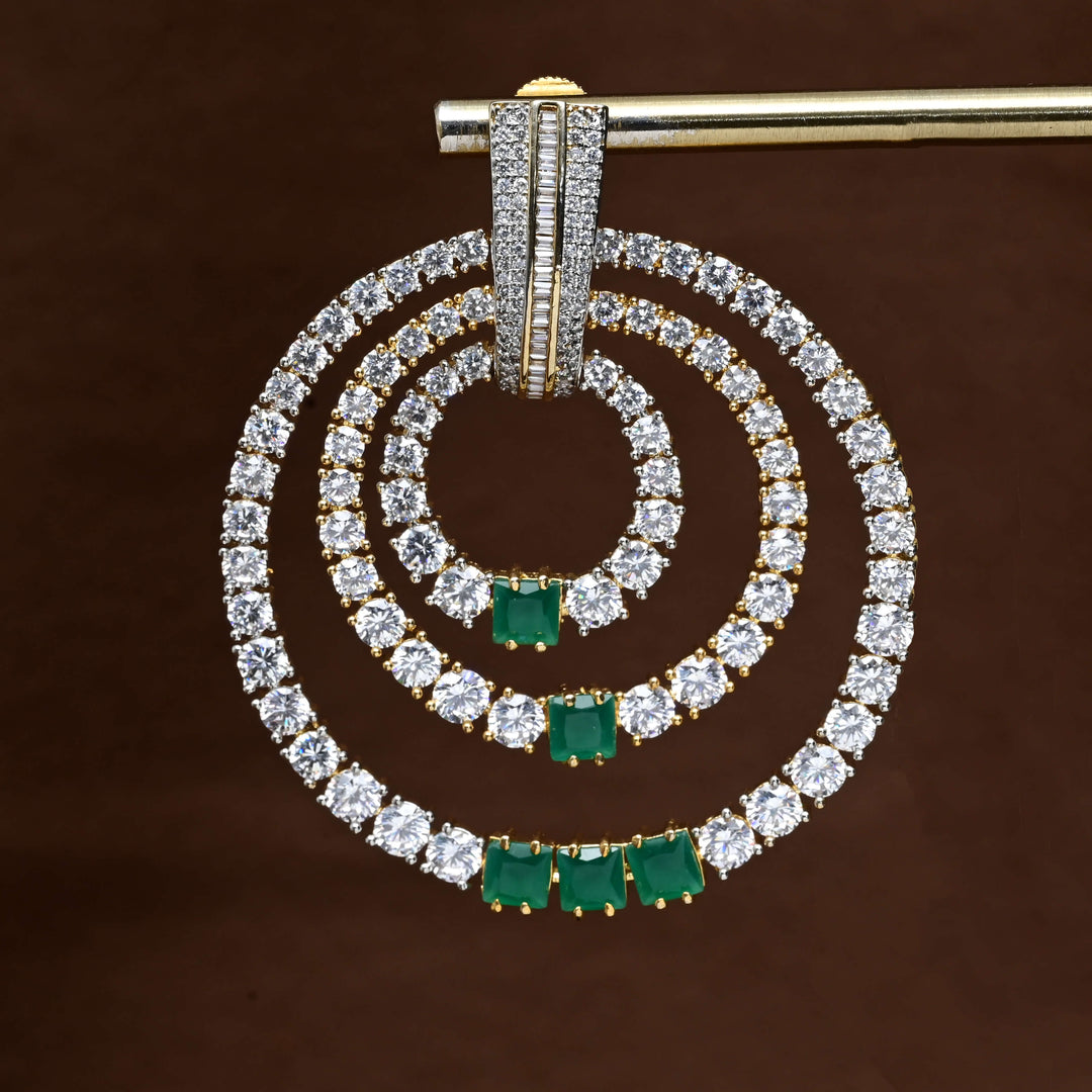 CZ Diamond Finish Earrings