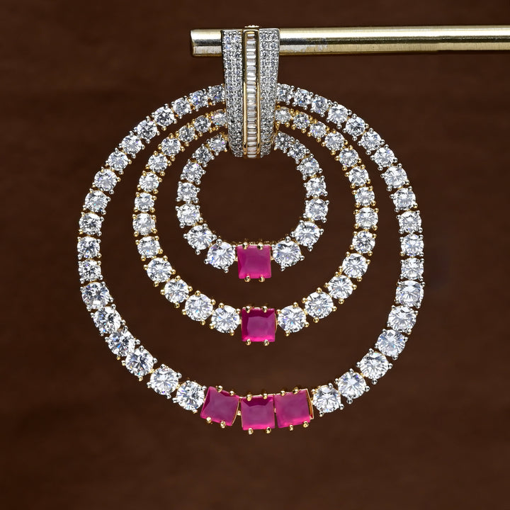 CZ Diamond Finish Earrings