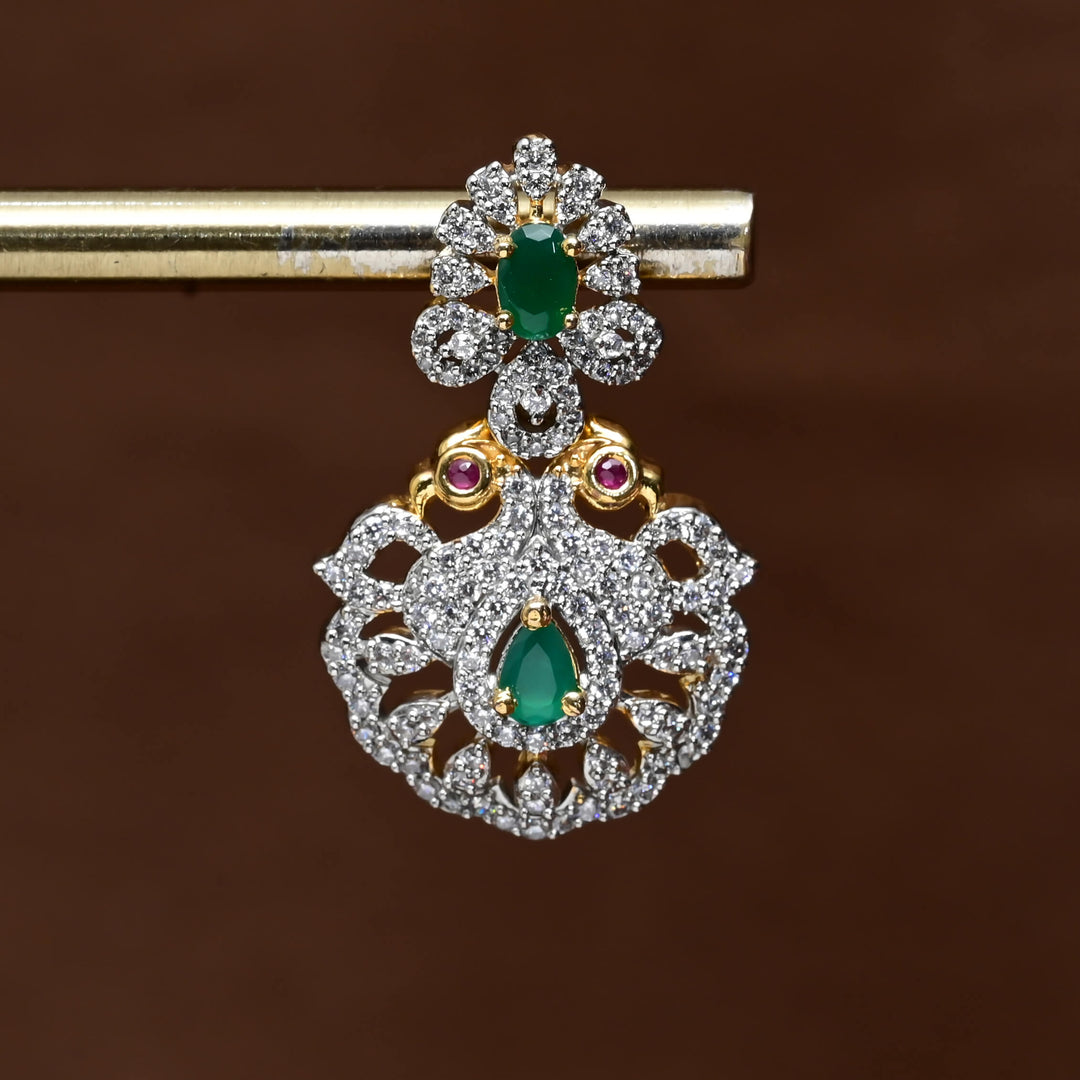 CZ Diamond Finish Earrings