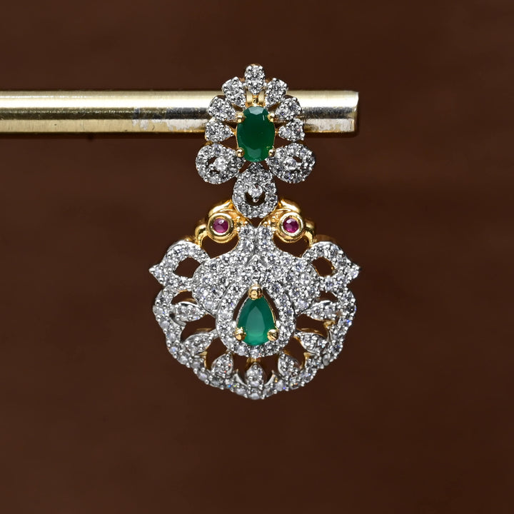 CZ Diamond Finish Earrings