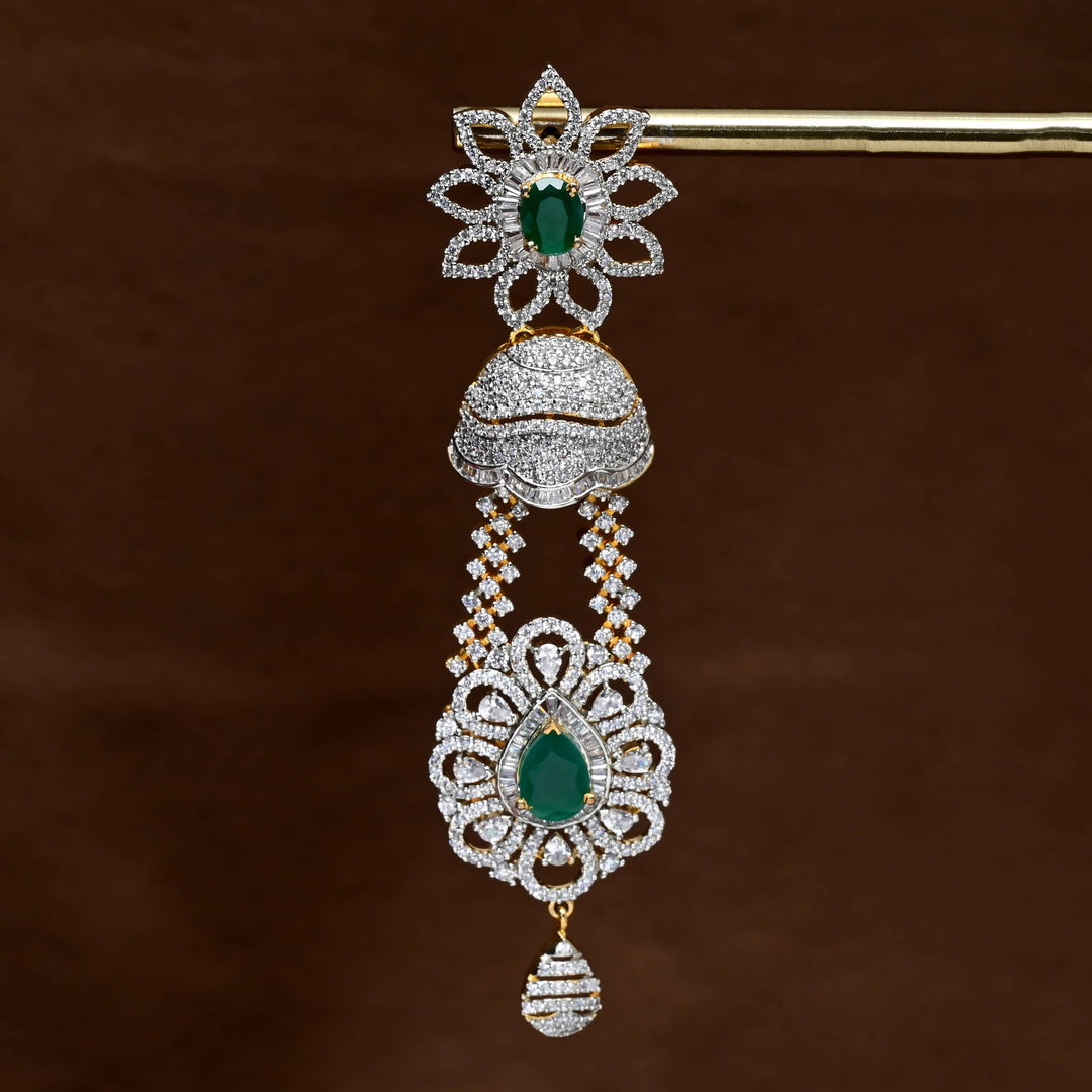 CZ Diamond Finish Earrings