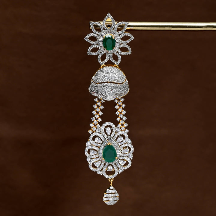 CZ Diamond Finish Earrings