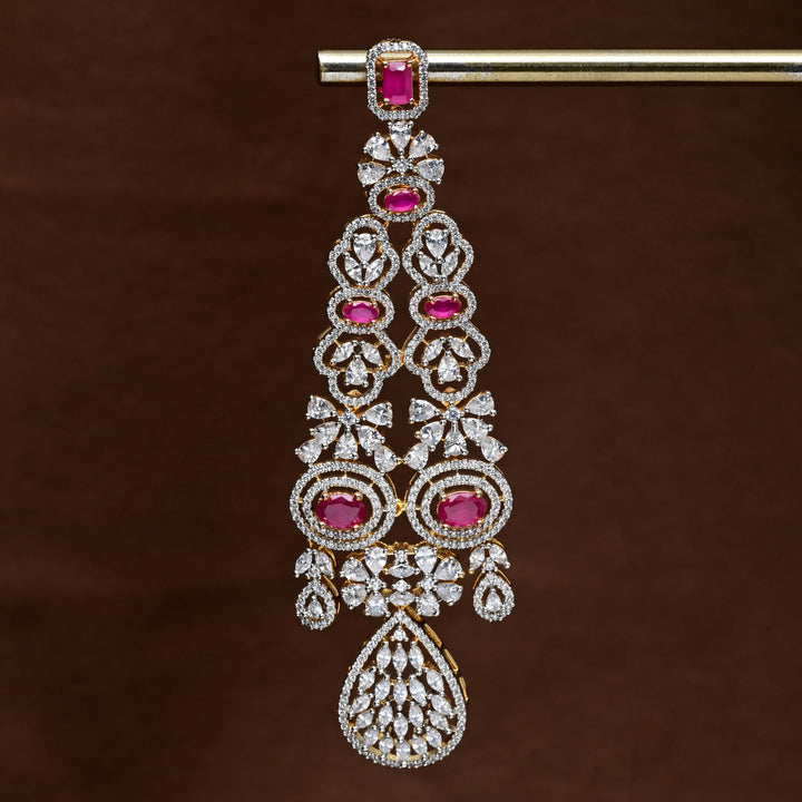 CZ Diamond Finish Earrings