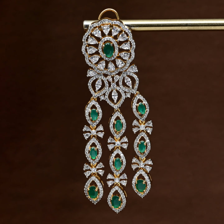 CZ Diamond Finish Earrings