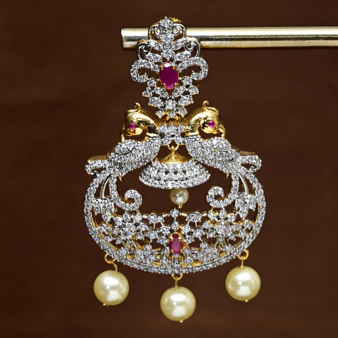 CZ Diamond Finish Earrings